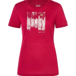 super.natural - Women's Wonder Wald Tee - Merinoshirt