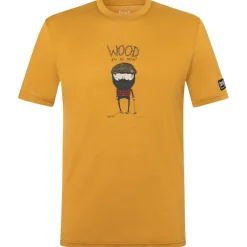 super.natural - Wood Crafti Tee - Merinoshirt