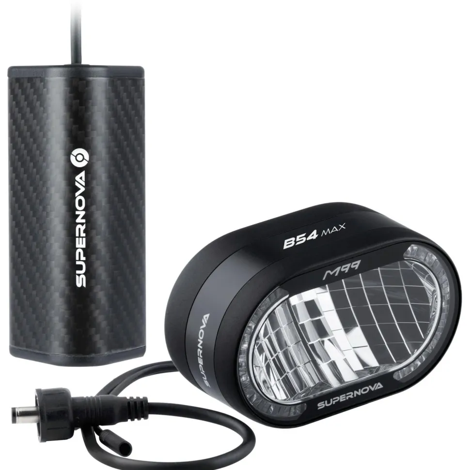 Supernova - B54 Max Akku-Scheinwerfer - Fahrradlampe