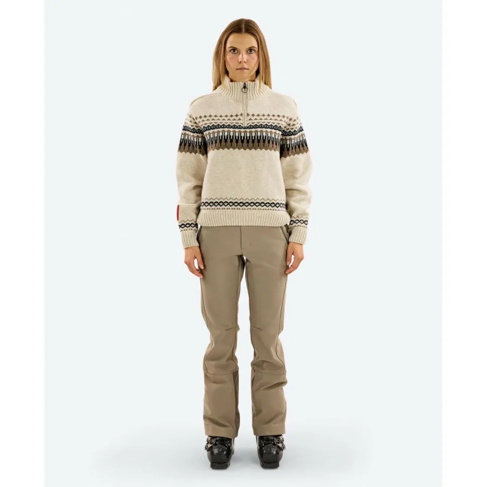 The Mountain Studio - Women's Ski Lambswool Sweater - Merinopullover