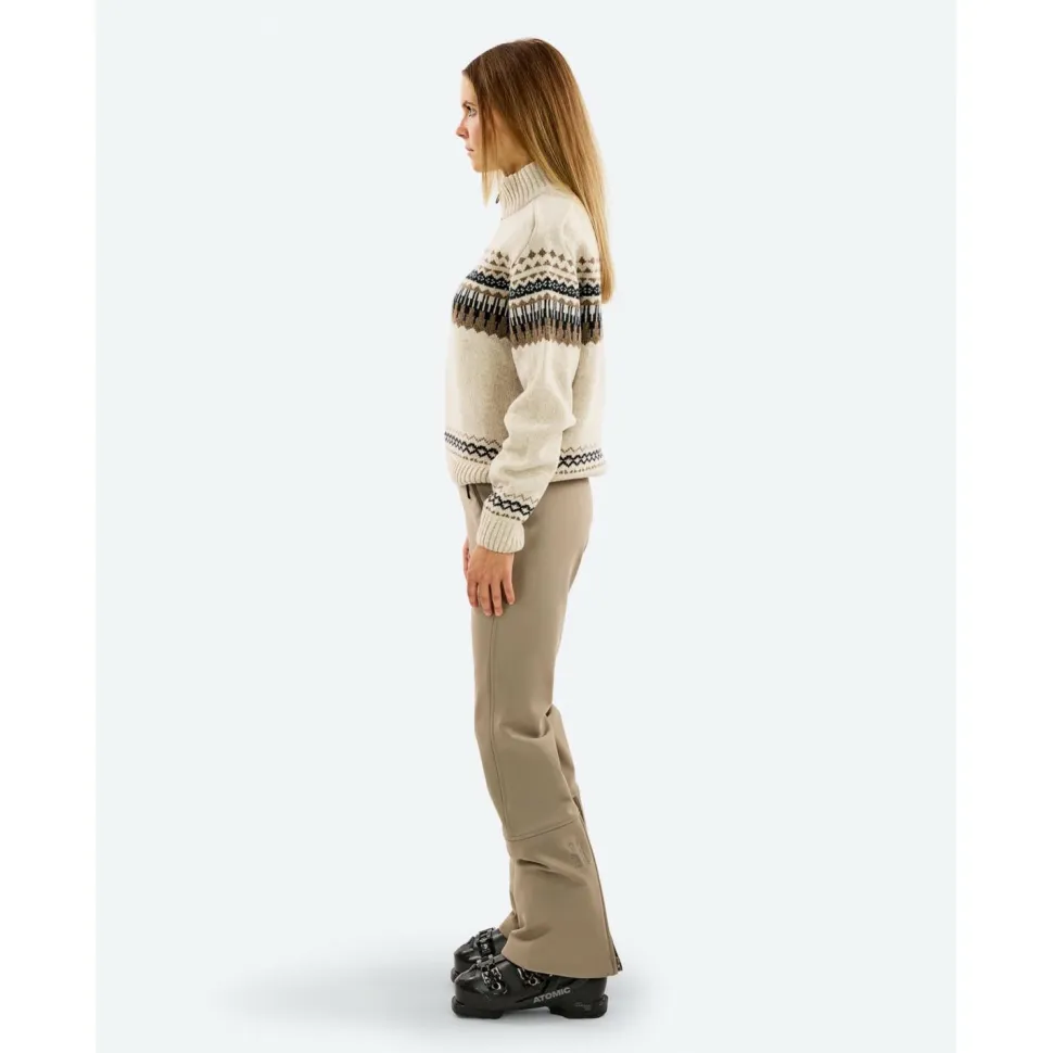 The Mountain Studio - Women's Ski Lambswool Sweater - Merinopullover