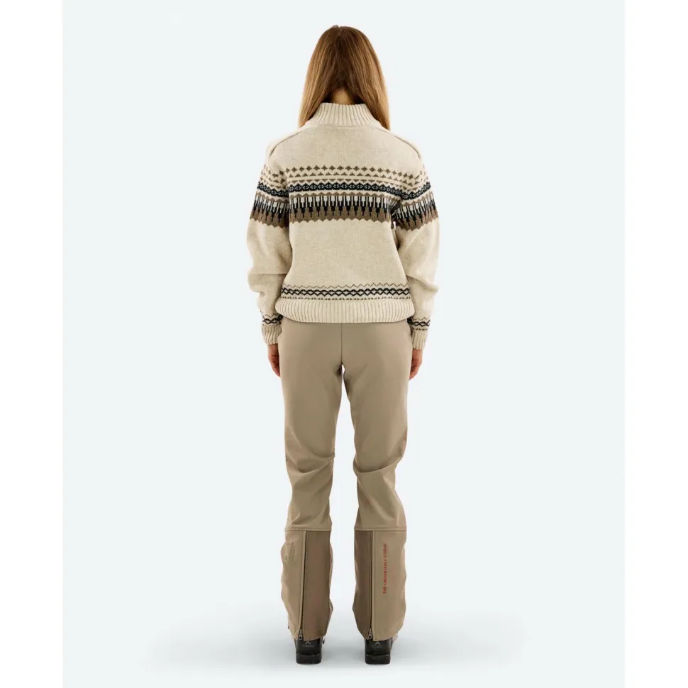 The Mountain Studio - Women's Ski Lambswool Sweater - Merinopullover