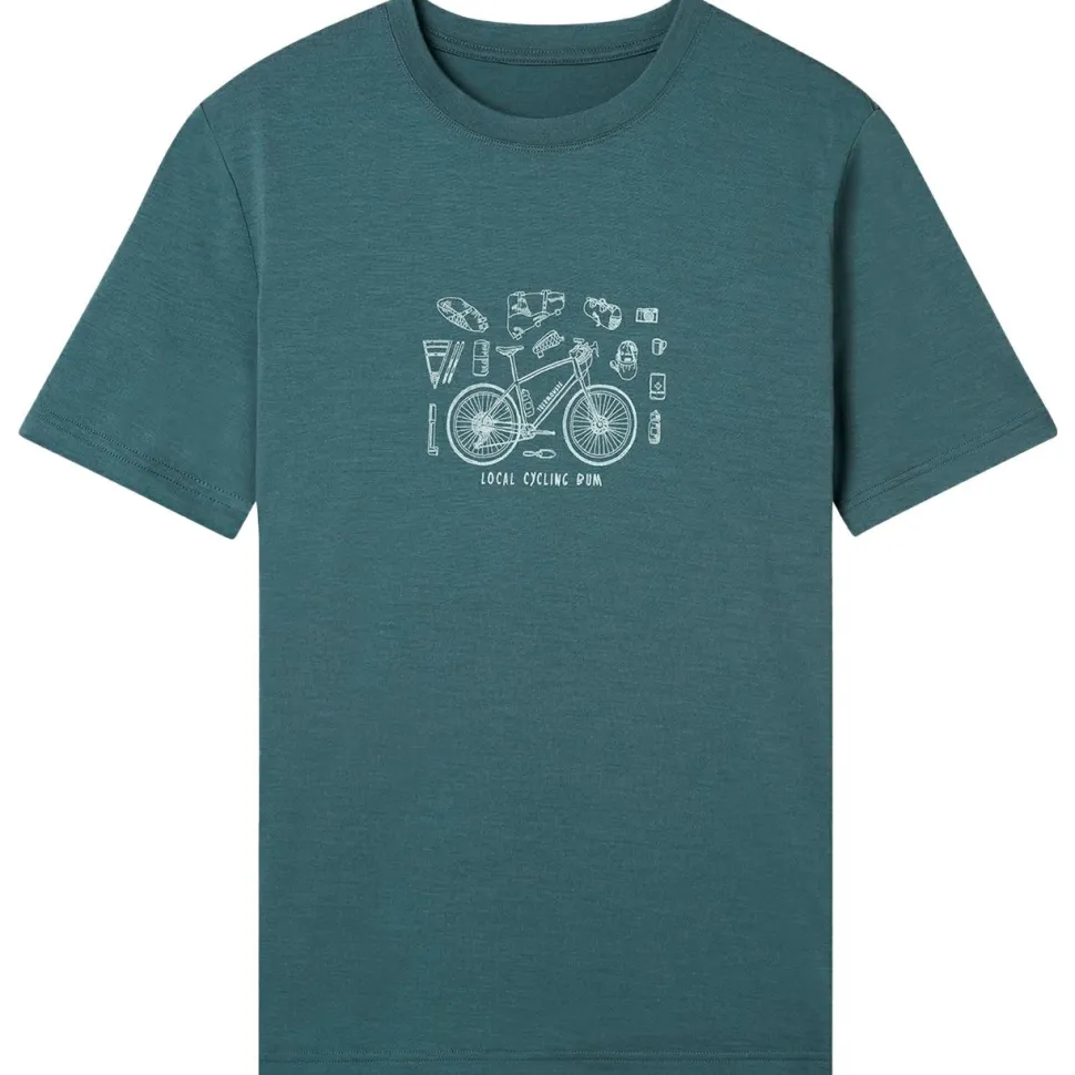 Thermowave - Merino Life Short Sleeve Shirt Print - Merinoshirt