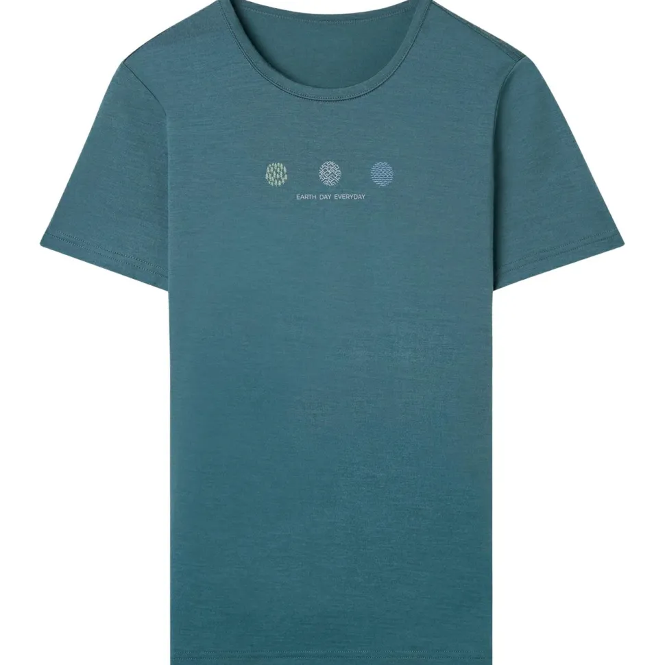 Thermowave - Women's Merino Life Short Sleeve Shirt Print - Merinoshirt
