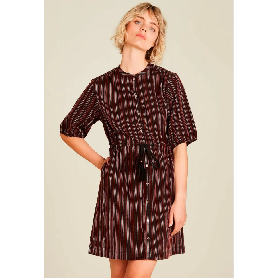 Tranquillo - Women's Blusenkleid in Leinenoptik - Kleid