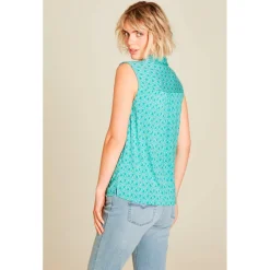 Tranquillo - Women's Feminine Bluse aus Ecovero Viskose - Top