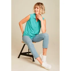 Tranquillo - Women's Feminine Bluse aus Ecovero Viskose - Top