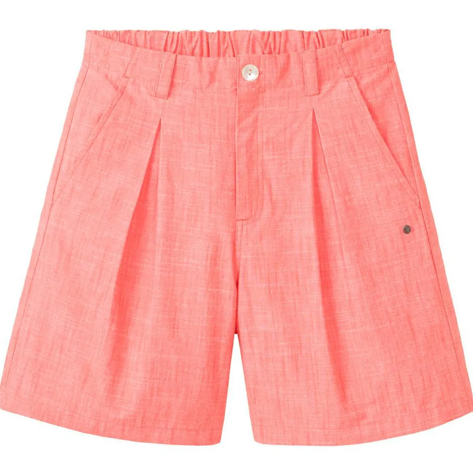 Tranquillo - Women's High Waist Shorts in Leinenoptik - Shorts