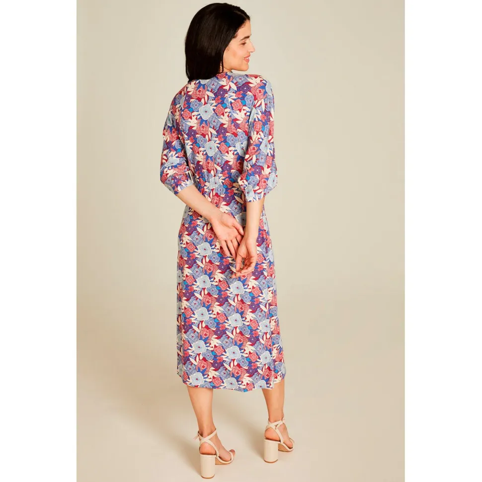 Tranquillo - Women's Midikleid aus Ecovero Viskose - Kleid