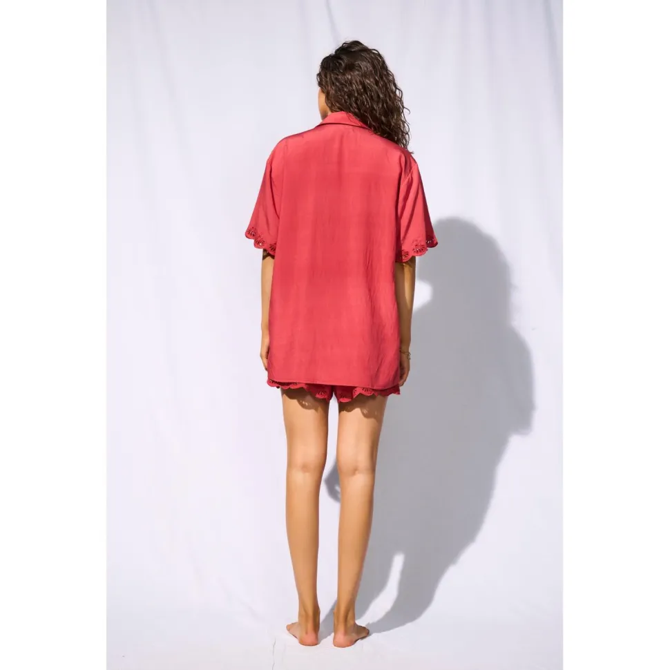 Watercult - Women's Shorts with Embroidery - Shorts