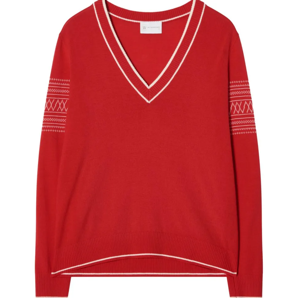 We Norwegians - Women's Signature V-Neck - Merinopullover