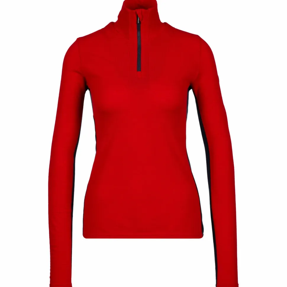 We Norwegians - Women's Tryvann Colblock Zipup - Merinounterwäsche