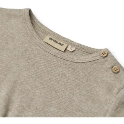 WHEAT - Kid's Rib T-Shirt L/S Milo - Longsleeve